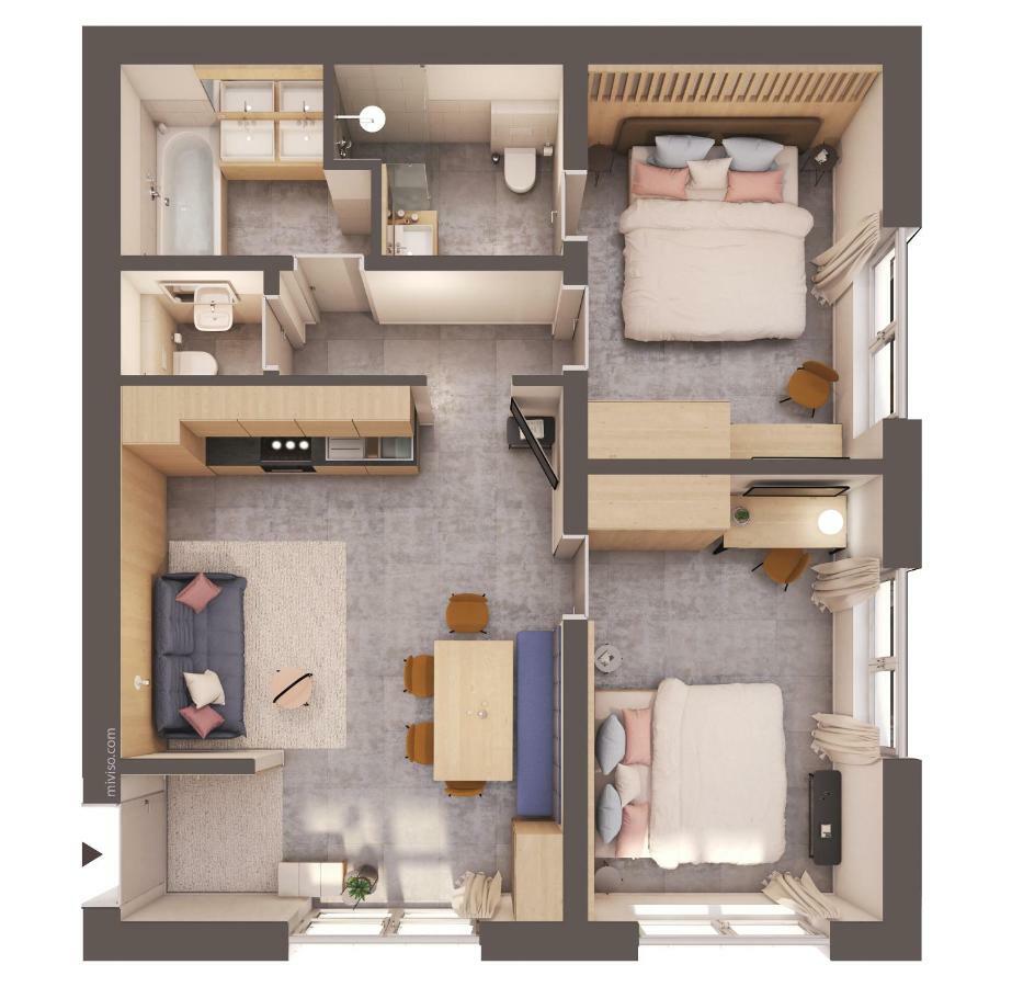 Appartement Wohn.Genuss App Traumhaus à Schladming Extérieur photo